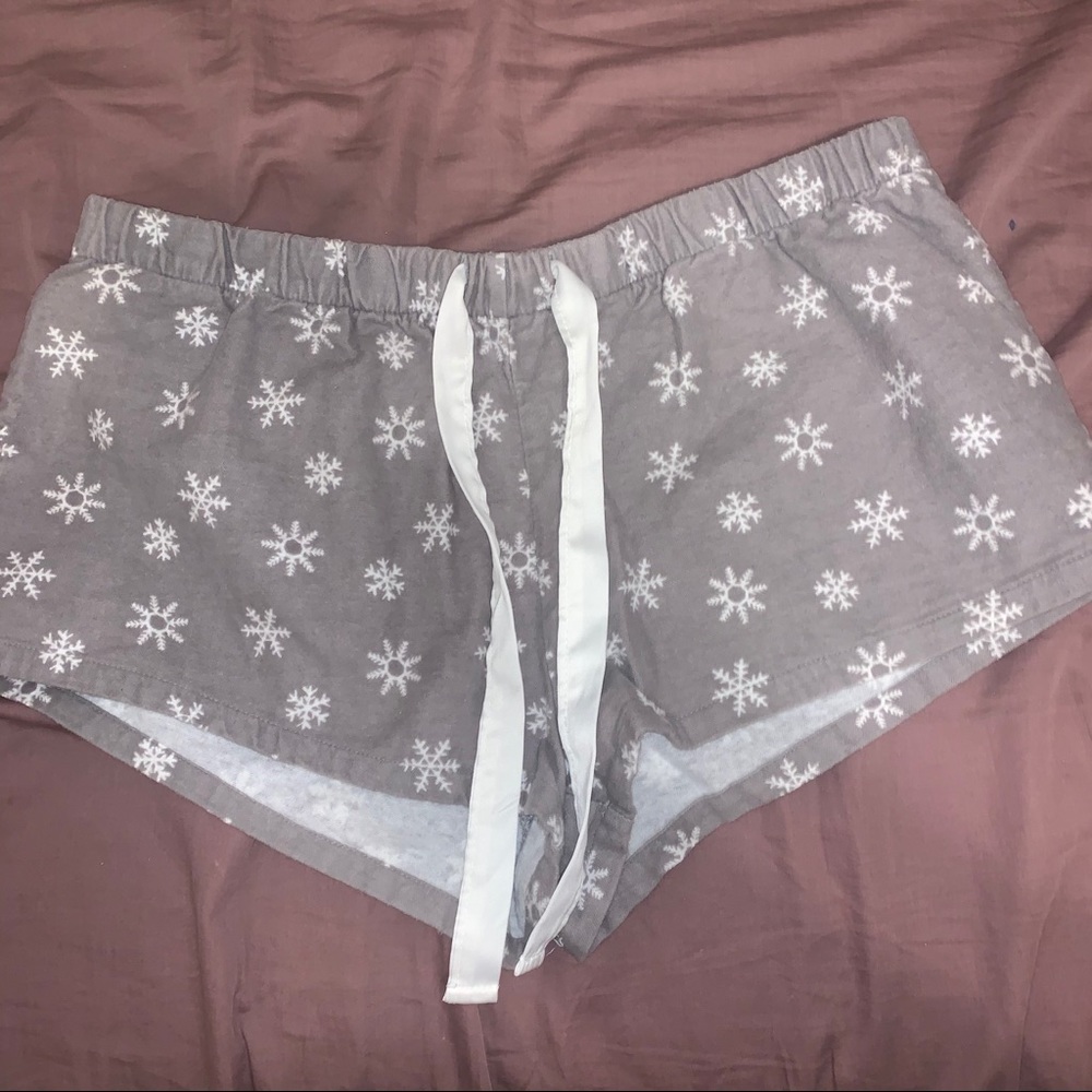 F21 Flannel Shorts
